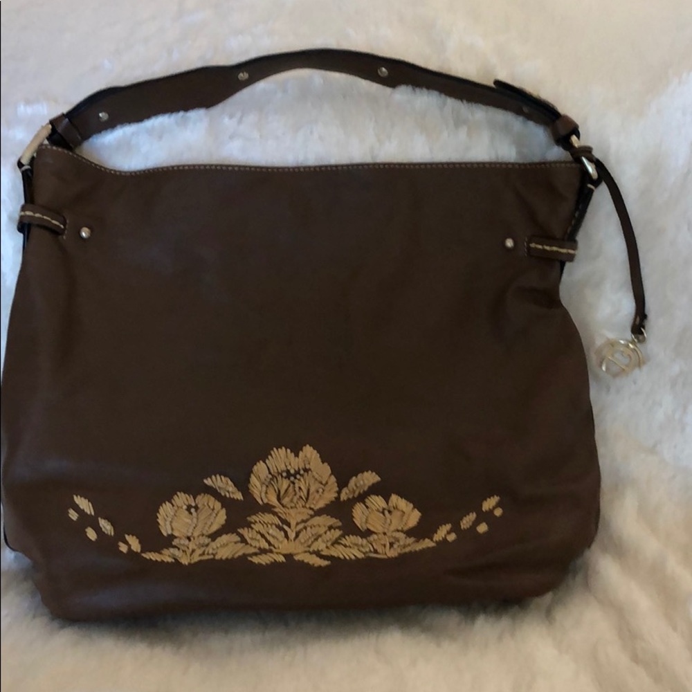 Etienne Aigner brown shoulder bag